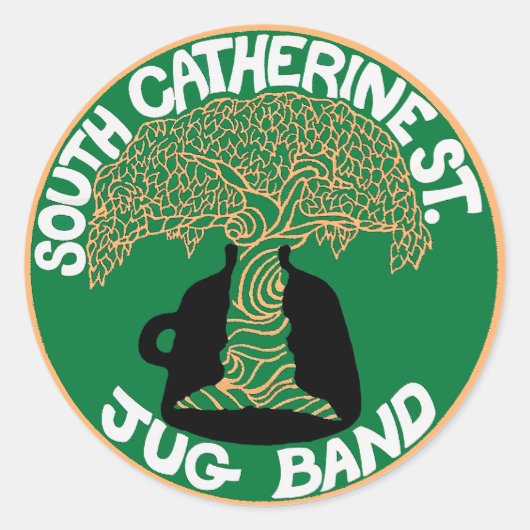 SCSJB Originele Logo Sticker (Voorkant)