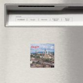 SCT003 GLASGOW, Schotland, Fridge Magnet (Insitu (Vaatwasser))