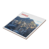 SCT004 EDINBURGH, Schotland, Tegeltje (Zijkant)