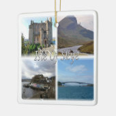 SCT005 SCOTLAND, het eiland skye, Keramisch Ornament (Links)