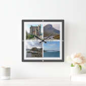 SCT005 SCOTLAND, het eiland skye, Vierkante Klok (Huis)