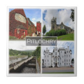 SCT008 PITLOCHRY, Schotland Tegeltje (Voorkant)