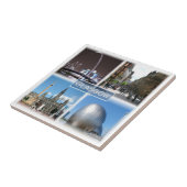 SCT009 GLASGOW, Schotland, Tegeltje (Zijkant)