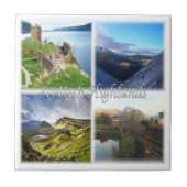 SCT015 SCOTTISH HIGHLANDS BEN NEVIS LOCH, Schotlan Tegeltje (Voorkant)