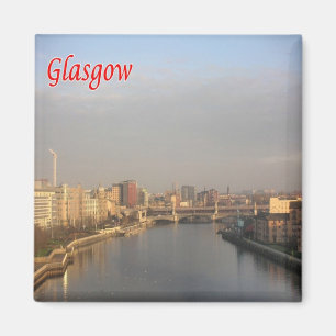 SCT017 GLASGOW Skyline, Schotland, Fridge Magneet