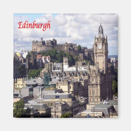 SCT019 EDINBURGH, Schotland, Europa, Fridge Magneet (Voorkant)