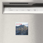SCT021 DUN EIDEANN, Schotland, Fridge Magneet (Insitu (Vaatwasser))