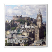 SCT022 DÚN ÈIDEANN, Schotland, Europa, Tegeltje (Voorkant)