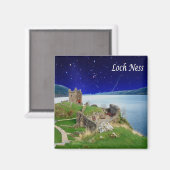 SCT023 LOCH NESS, Schotland, Europa, Fridge Magneet (Voorkant / Achterkant)
