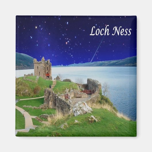 SCT023 LOCH NESS, Schotland, Europa, Fridge Magneet (Voorkant)