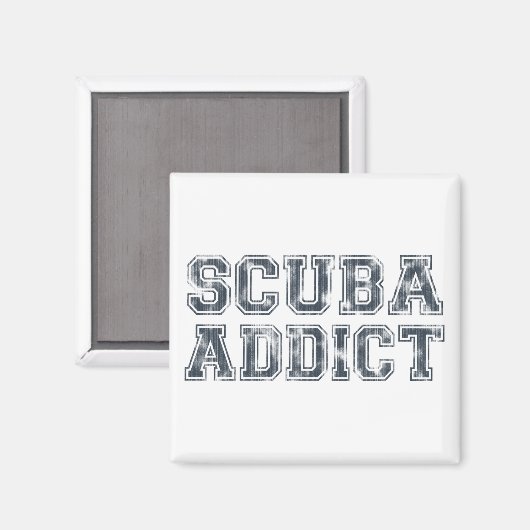 Scuba Addict Magneet (Voorkant / Achterkant)