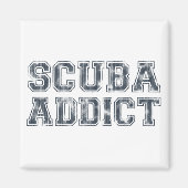Scuba Addict Magneet (Voorkant)