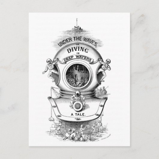  SCUBA BRIEFKAART (Voorkant)