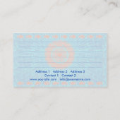 Scuba - Business, profielkaart Visitekaartje (Achterkant)