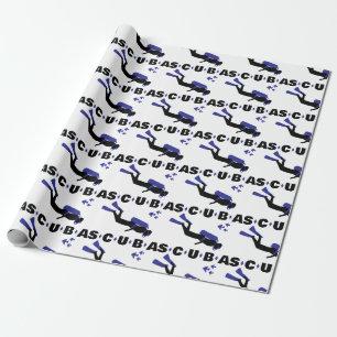 Scuba Cadeaupapier