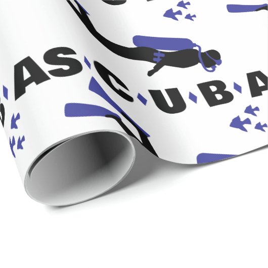 Scuba Cadeaupapier (Rol Hoek)