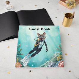 Scuba Cat Diving Under the Sea  Gastenboek