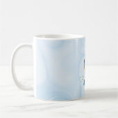 Scuba Cat duikt onder water Koffiemok (Links)