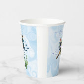 Scuba Cat is diving  Underwater  Papieren Bekers (Rechts)