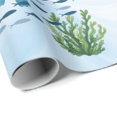 Scuba Cat Onderwater  Cadeaupapier (Rol Hoek)