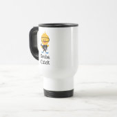 Scuba Chick Travel Mug Reisbeker (Voorkant links)