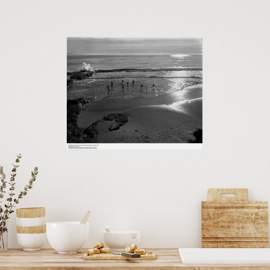 SCUBA Class, in sun, december 1966 Poster (Keuken)