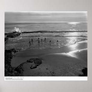 SCUBA Class, in sun, december 1966 Poster