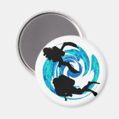 SCUBA DE HORIZON MAGNEET (Voorkant / Achterkant)