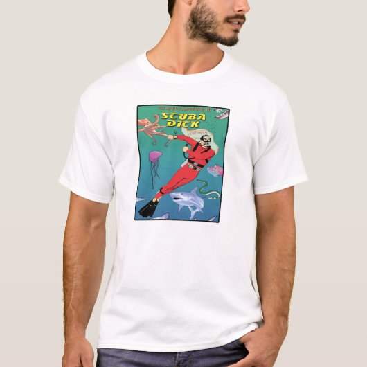 Scuba Dick Light T-shirt (Voorkant)