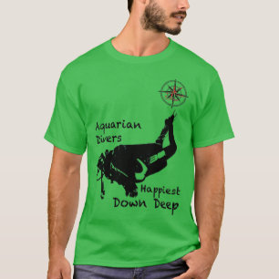 Scuba die de enige verklaring van de Mode duiken T-shirt