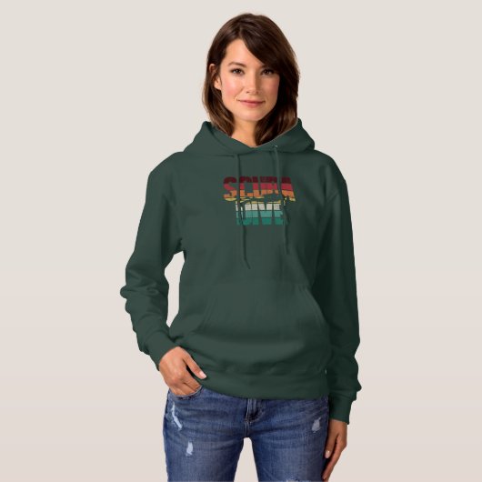 Scuba dive hoodie (Voorkant volledig)