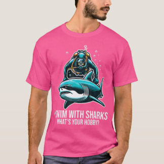 Scuba Diver Art Voor Mannen Vrouwen Divers  Scuba T-shirt