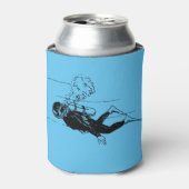 Scuba Diver Blikjeskoeler (Blikje Voorkant)