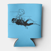 Scuba Diver Blikjeskoeler (Voorkant)
