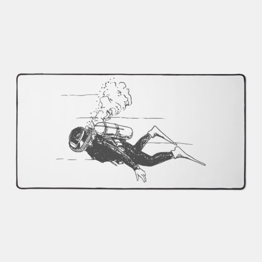 Scuba Diver Bureaumat (Voorkant)