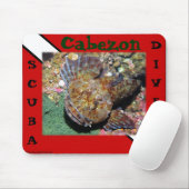 Scuba Diver Cabezon Mousepad Muismat (Met muis)