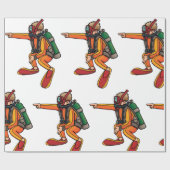 Scuba Diver Cadeaupapier (Vlak)