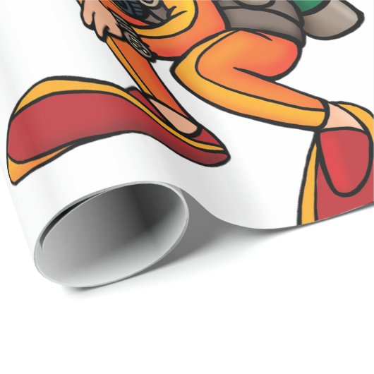 Scuba Diver Cadeaupapier (Rol Hoek)