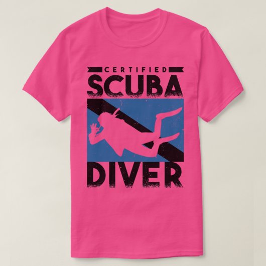 Scuba Diver Certified Scuba Diver 1 T-shirt (Design voorkant)