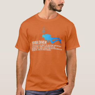 Scuba Diver Definition T-shirt