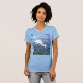 Scuba Diver Design "Ik zou liever duiken" T-shirt (Voorkant volledig)