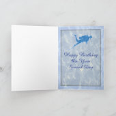 Scuba Diver Diver Down Birthday Kaart (Binnen)