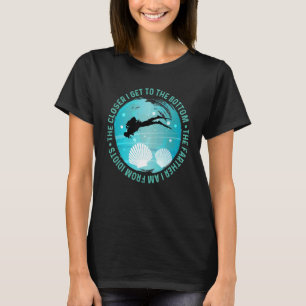Scuba Diver Diving Coach Diving Instructor Freediv T-shirt