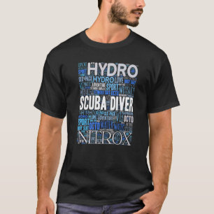 Scuba Diver Duiktermen Woordenschat Premium T-shirt