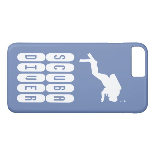 Scuba Diver. Een hoesje voor duikers (Achterkant (Horizontaal))