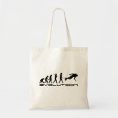 Scuba Diver Evolution Deep Zee Sports Tote Bag (Voorkant)