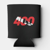 Scuba Diver Gift - 400th Dive - Diver Down Diving Blikjeskoeler (Achterkant)