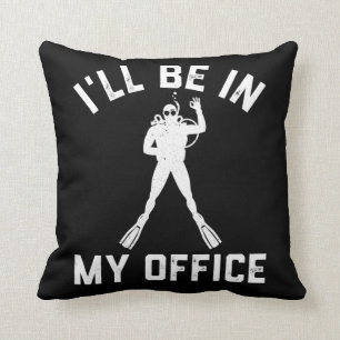 Scuba Diver Gift for Men Funny Scuba Diving Gift Kussen