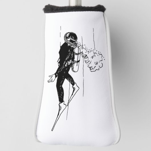 Scuba Diver Golfheadcover (Draai 90)