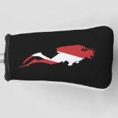 Scuba Diver Golfheadcover (Voorkant)